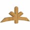 Ekena Millwork Alberta Rough Sawn Timber Gable Bracket, Western Red Cedar, 72"W x 27"H x 4"D x 6"F, 9/12 Pitch GBW072X27X0406ALB00RWR - alternate 4